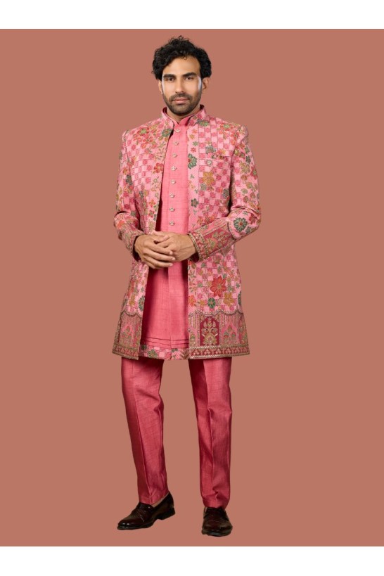 PEACH COLORFUL INDOWESTERN 