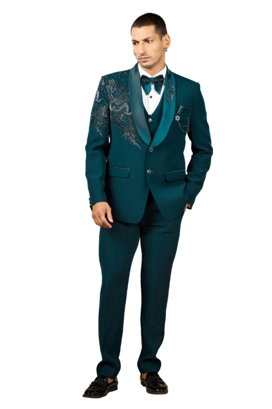 DARK EMERALD GREEN TUX
