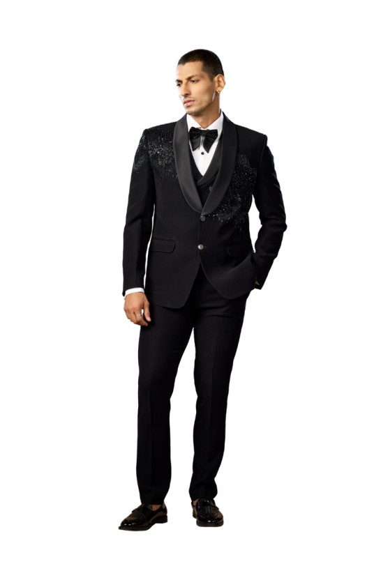 BLACK  MODERN TUXEDO 