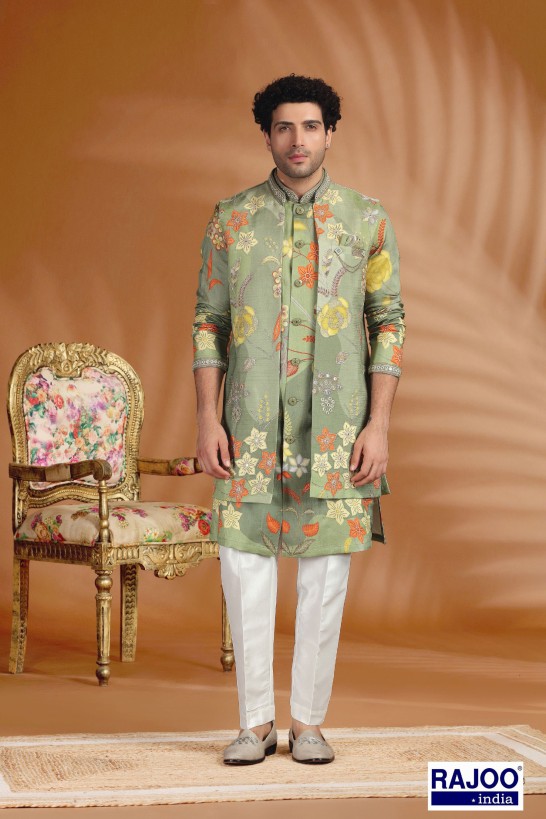 SAGE GREEN JACKET SET 