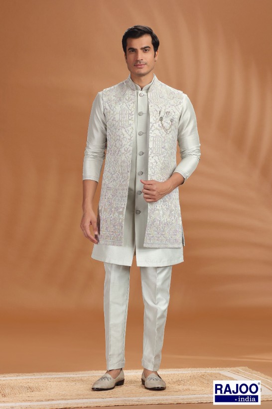 PISTA  EMBROIDERED JACKET SET