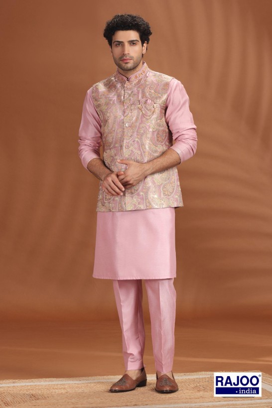LIGHT PINK KURTA SET
