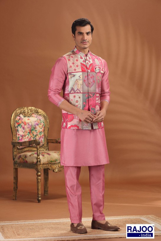 ONION PINK KURTA SET 