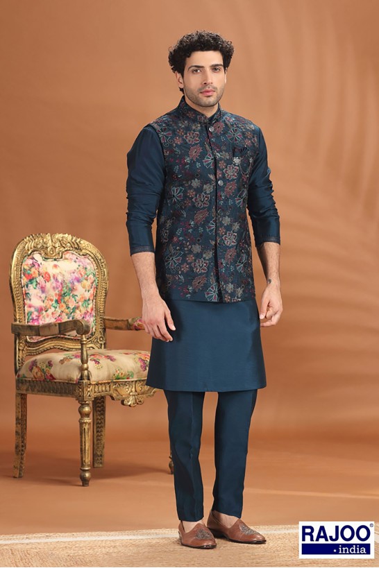 RAMA EBROIDERED JACKET SET 