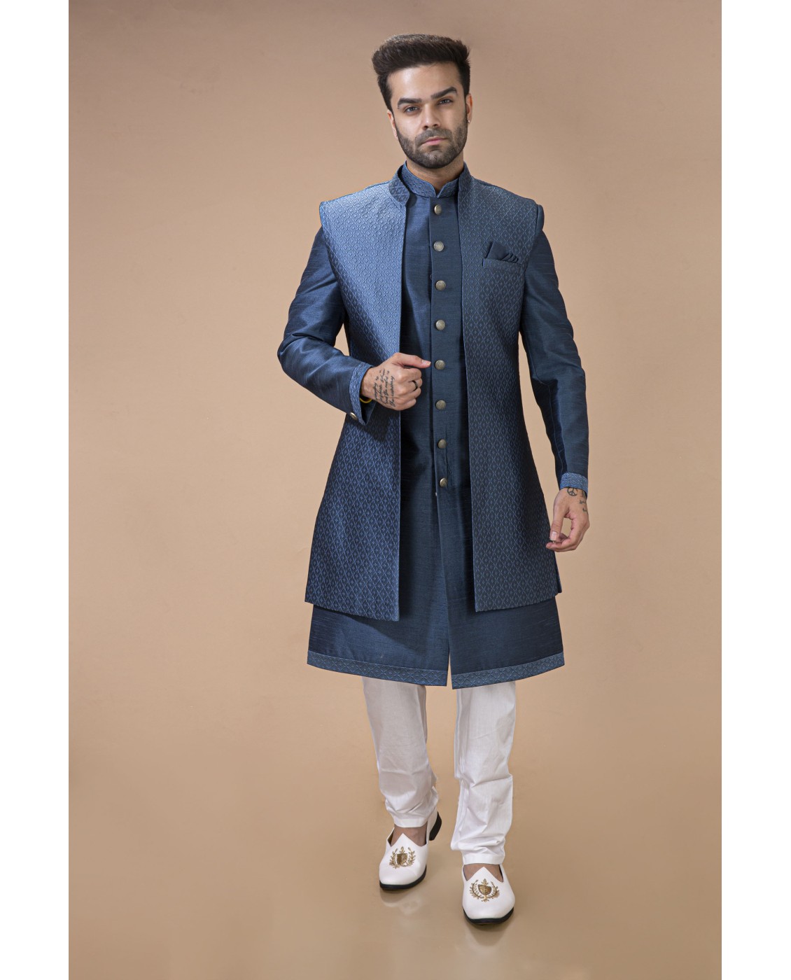 Long jacket set