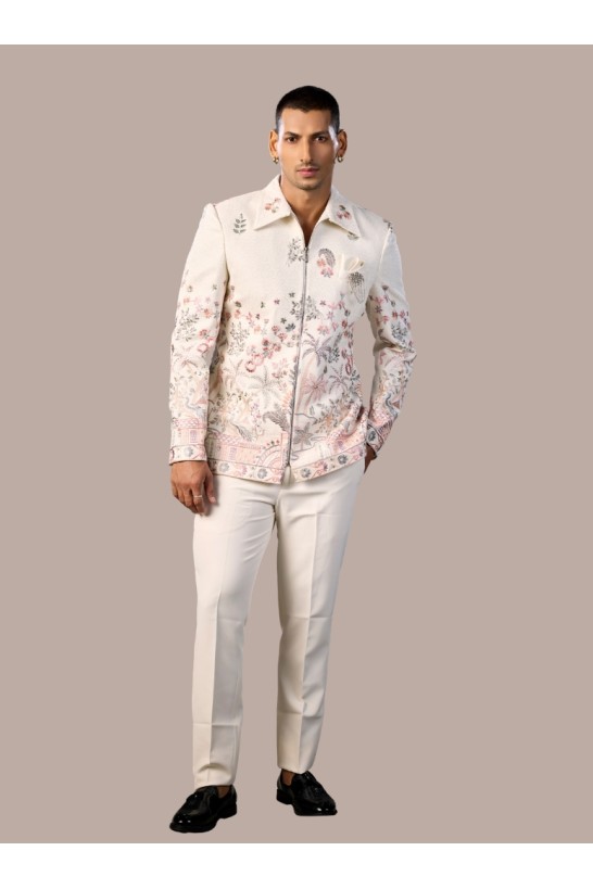 IVORY JODHPURI SUIT