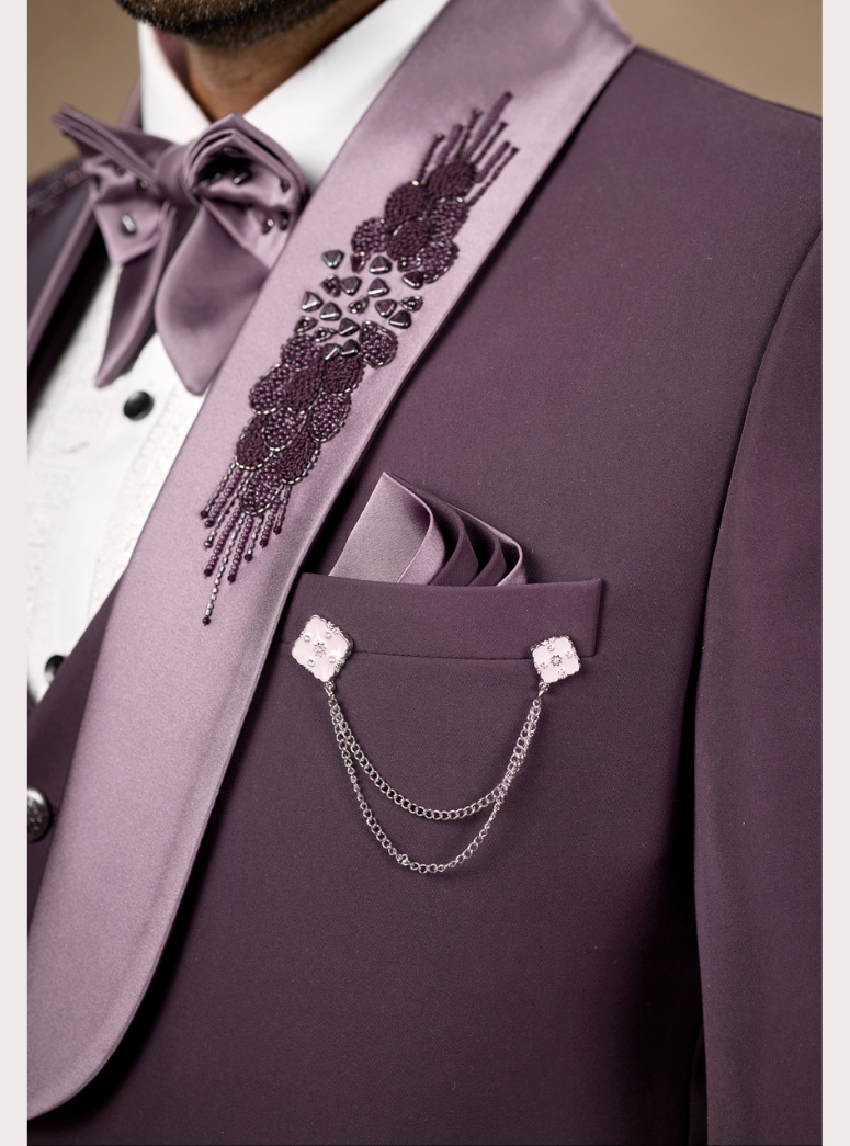 CRYSTAL HAND CRAFTED TUXEDO