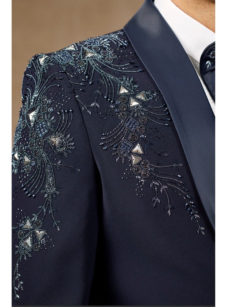 SPARKLING  WORK TUXEDO
