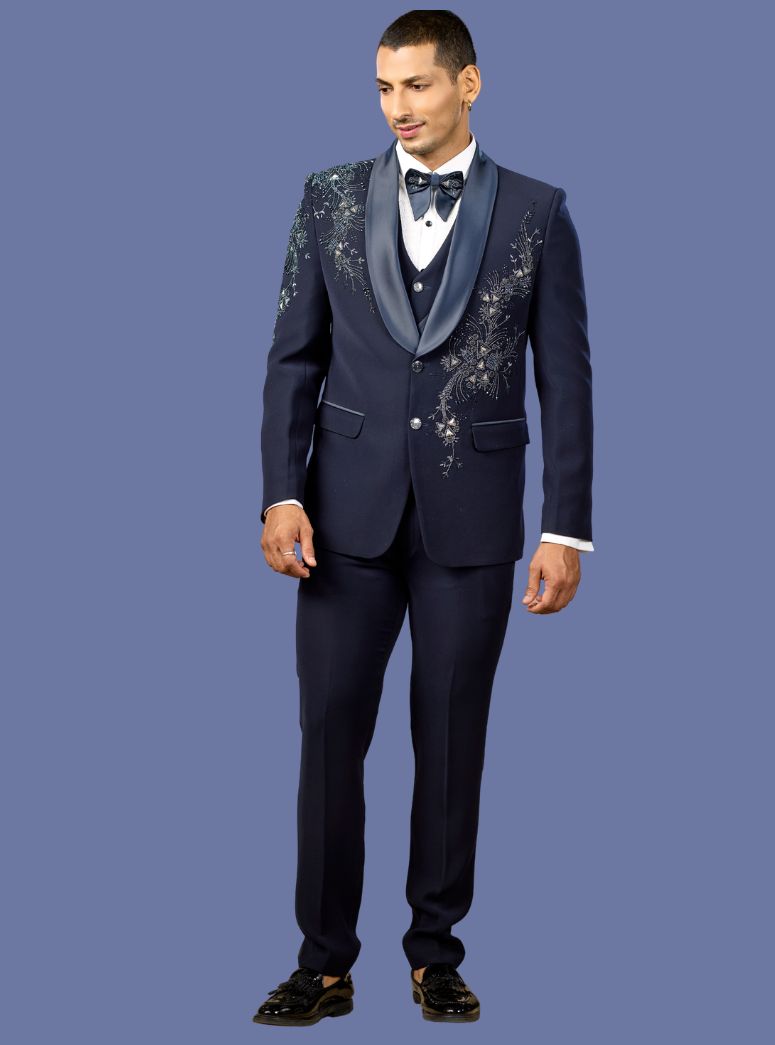 SPARKLING  WORK TUXEDO
