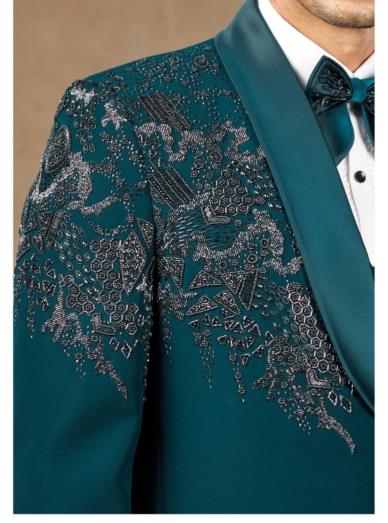 DARK EMERALD GREEN TUX