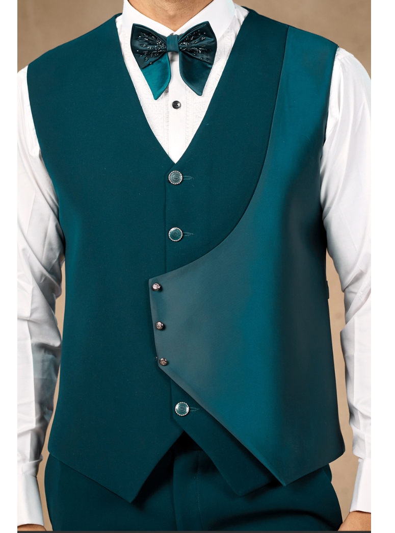 DARK EMERALD GREEN TUX