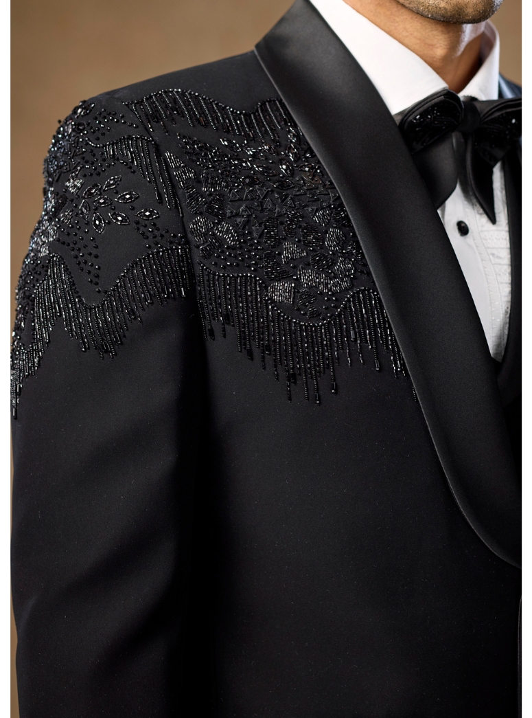 BLACK  MODERN TUXEDO 