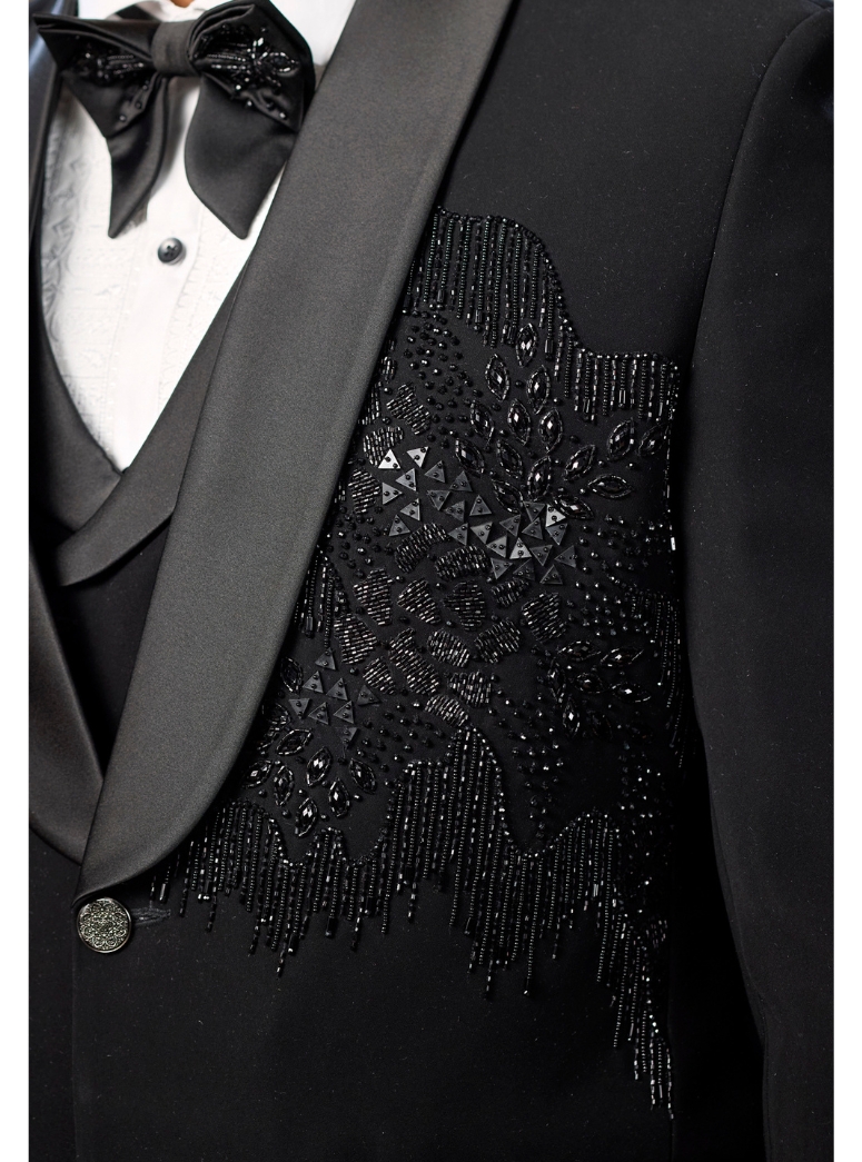 BLACK  MODERN TUXEDO 