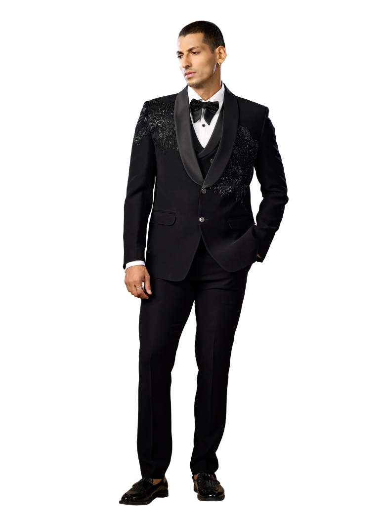 BLACK  MODERN TUXEDO 
