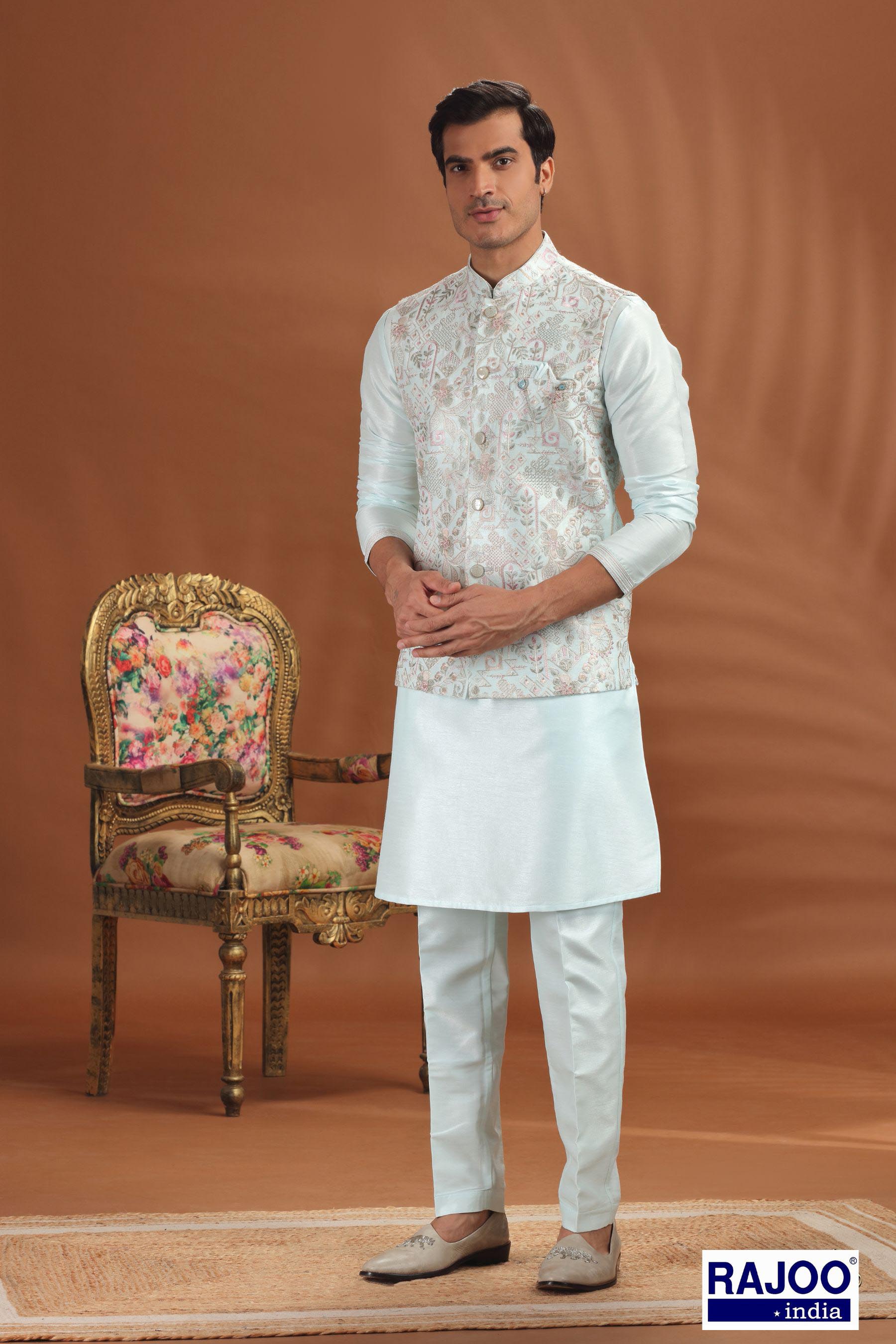 SKY BLUE KURTA SET