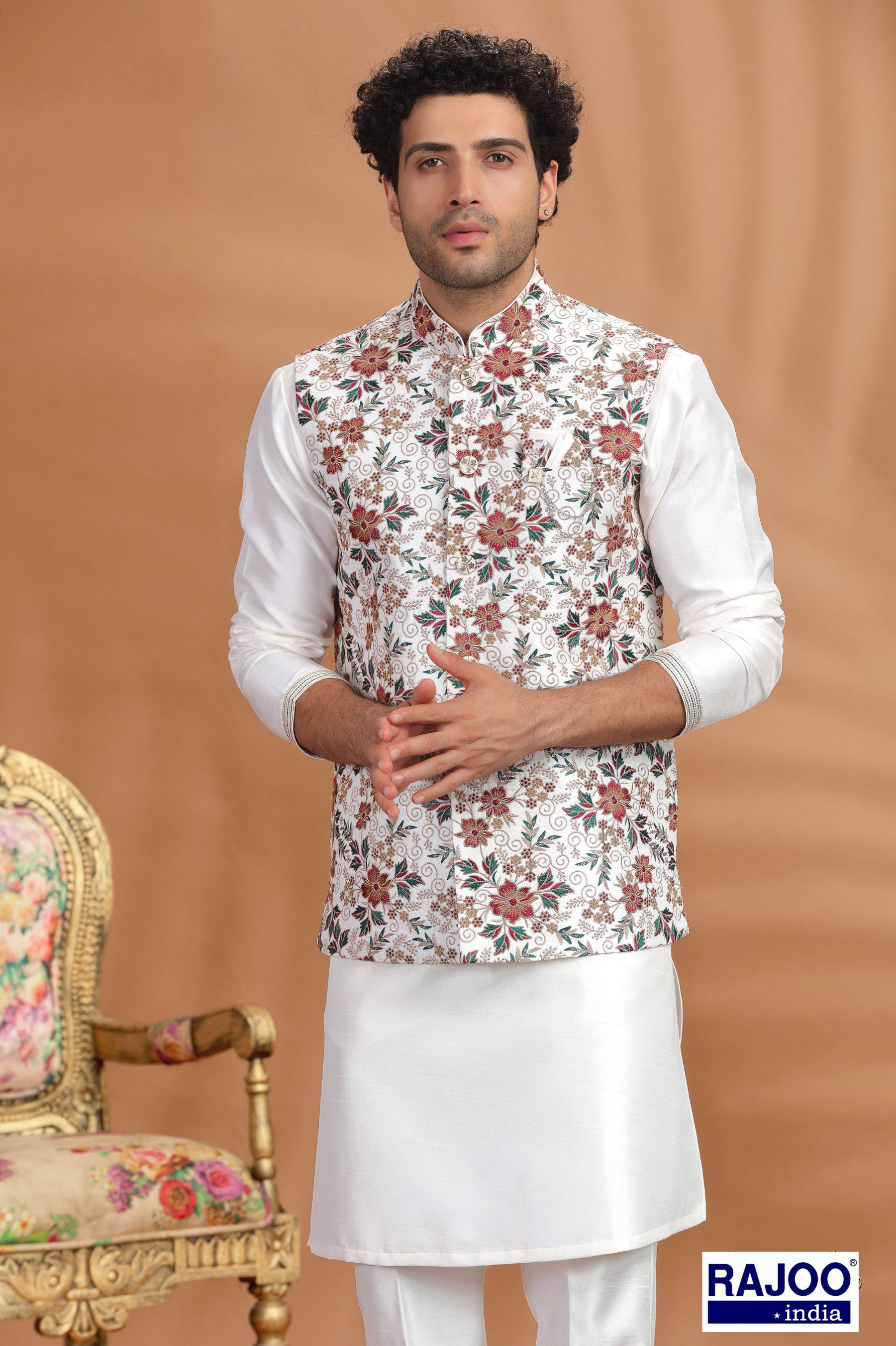 MULTI COLORED JACKET SET 