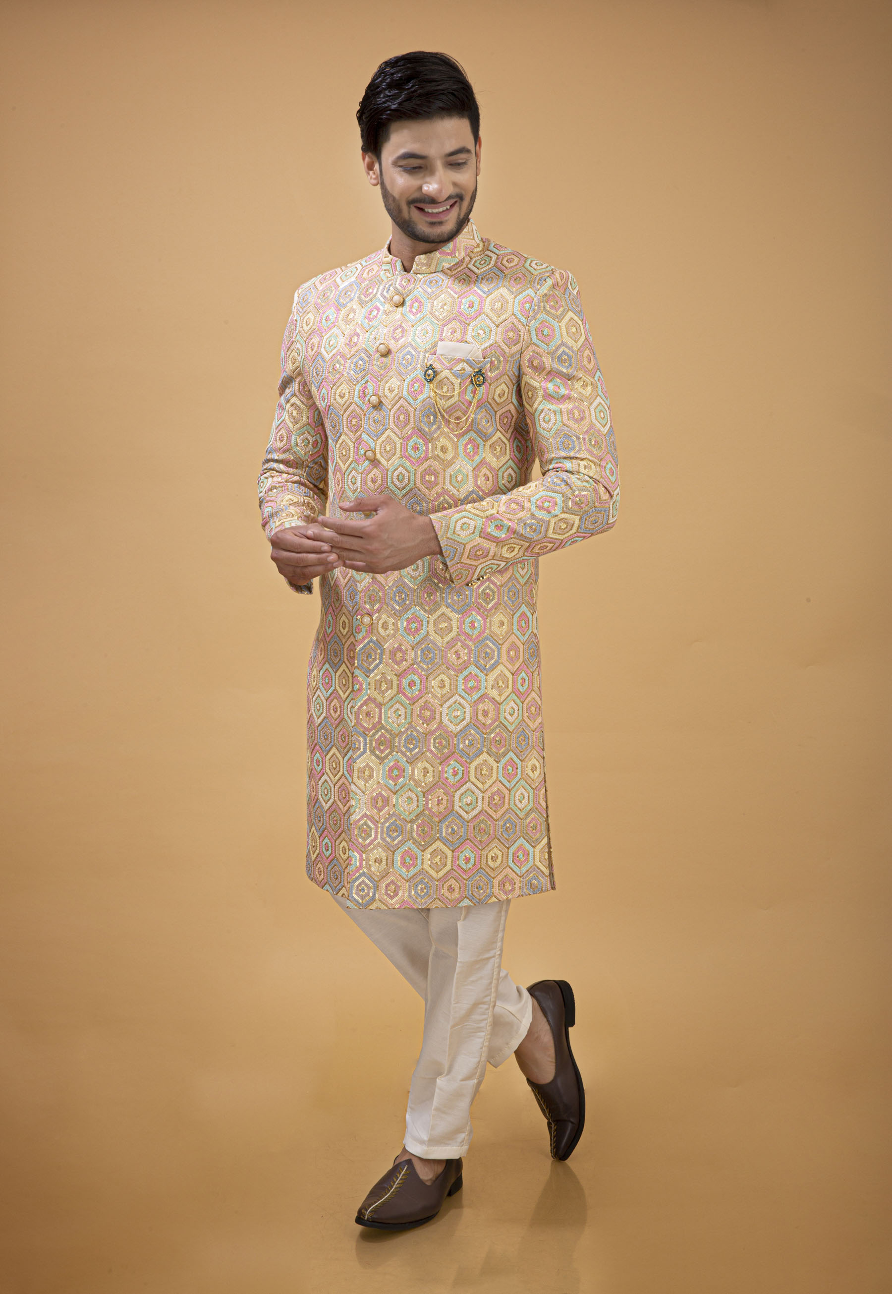 MULTICOLOUR SEQUENCE NAWABI